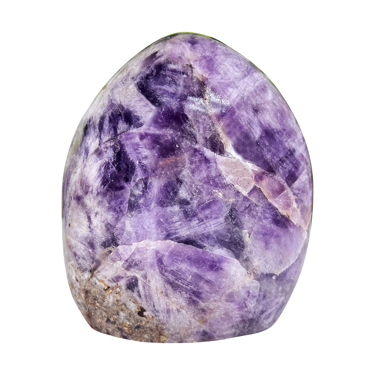 Chevron Amethyst Gemstone Freeform - Gem Avenue Retail
