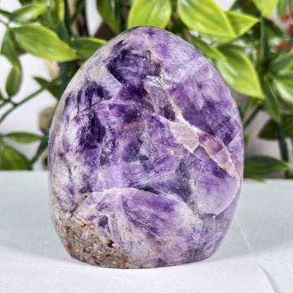 Chevron Amethyst Gemstone Freeform - Gem Avenue Retail