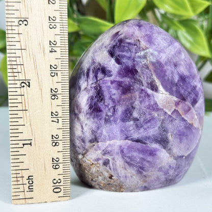 Chevron Amethyst Gemstone Freeform - Gem Avenue Retail