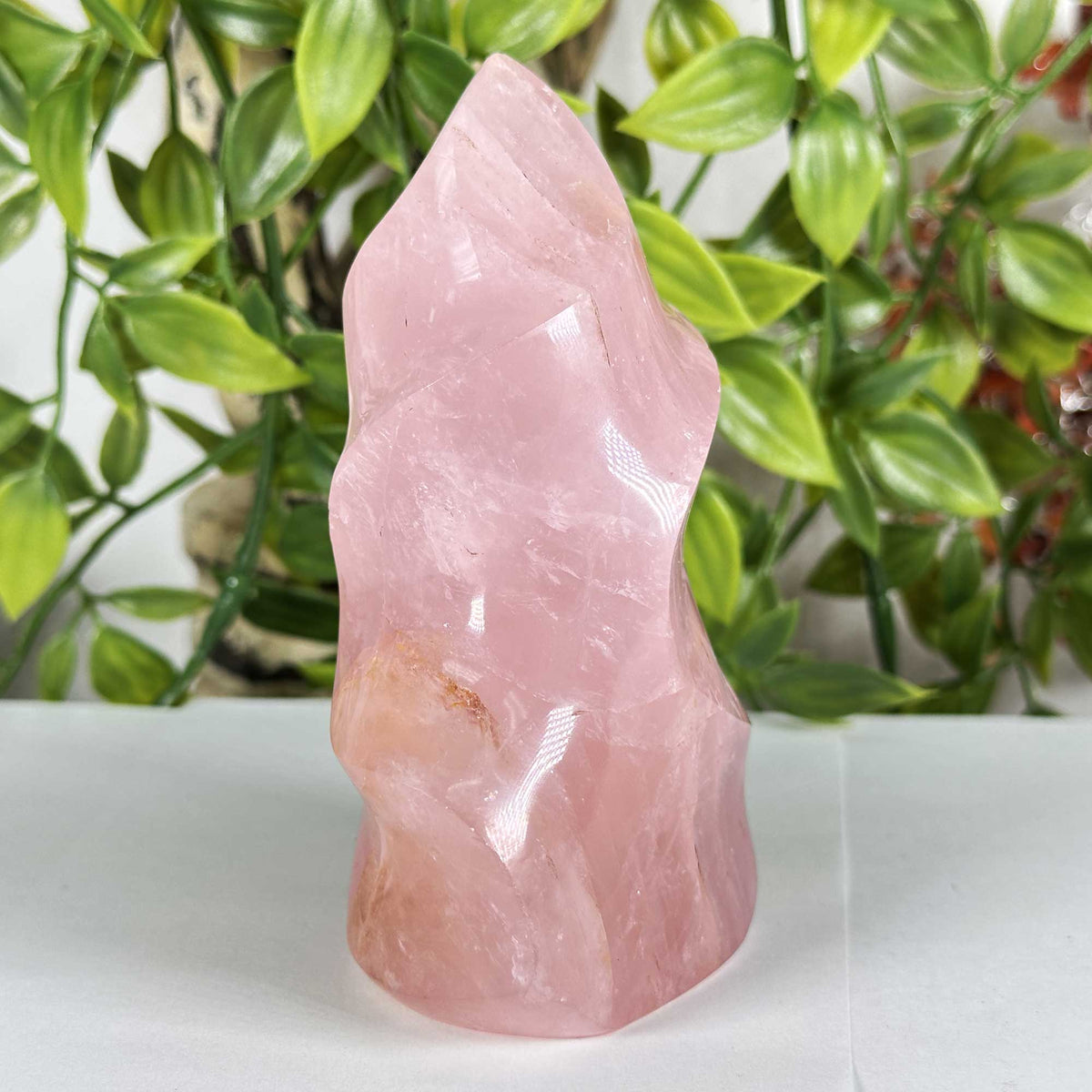 Rose Quartz Crystal Freeform - Gem Avenue Retail