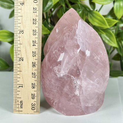 Rose Quartz Crystal Freeform - Gem Avenue Retail