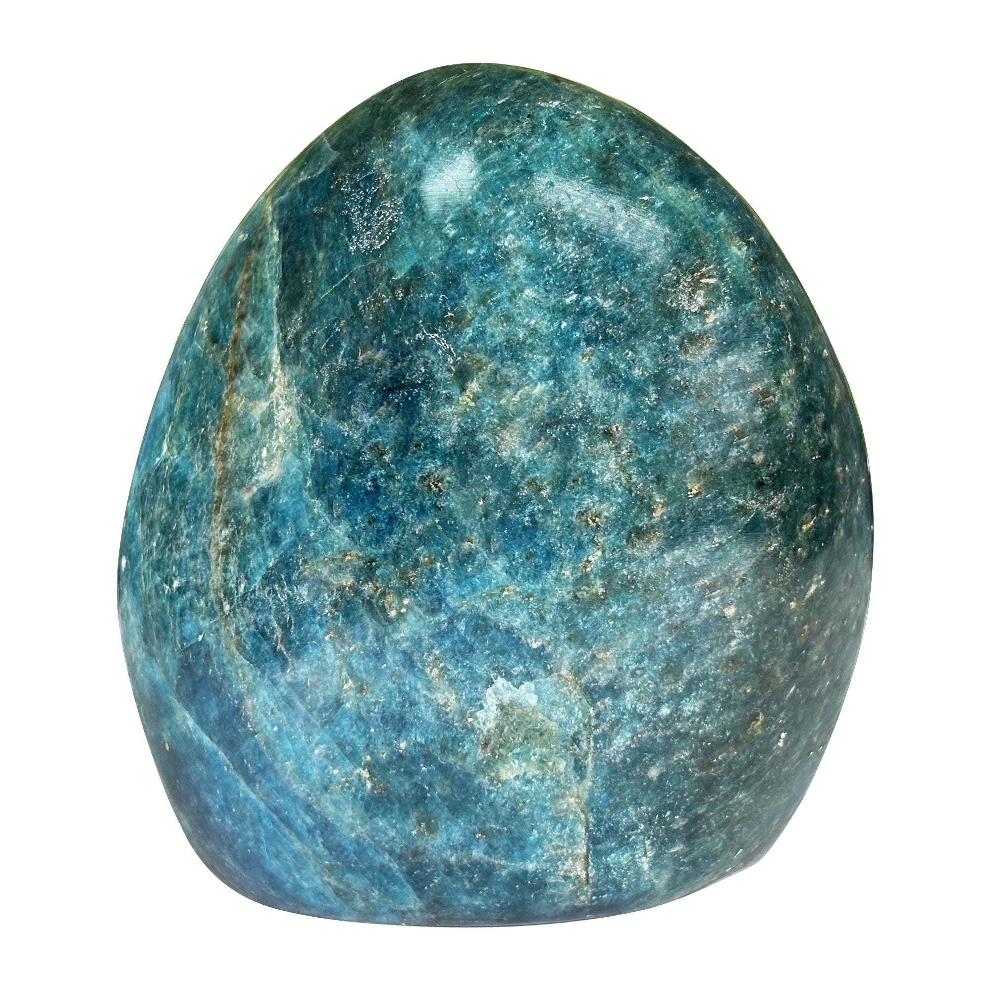 Madagascar Blue Apatite Freeform Compact Crystal Specimen RPS606