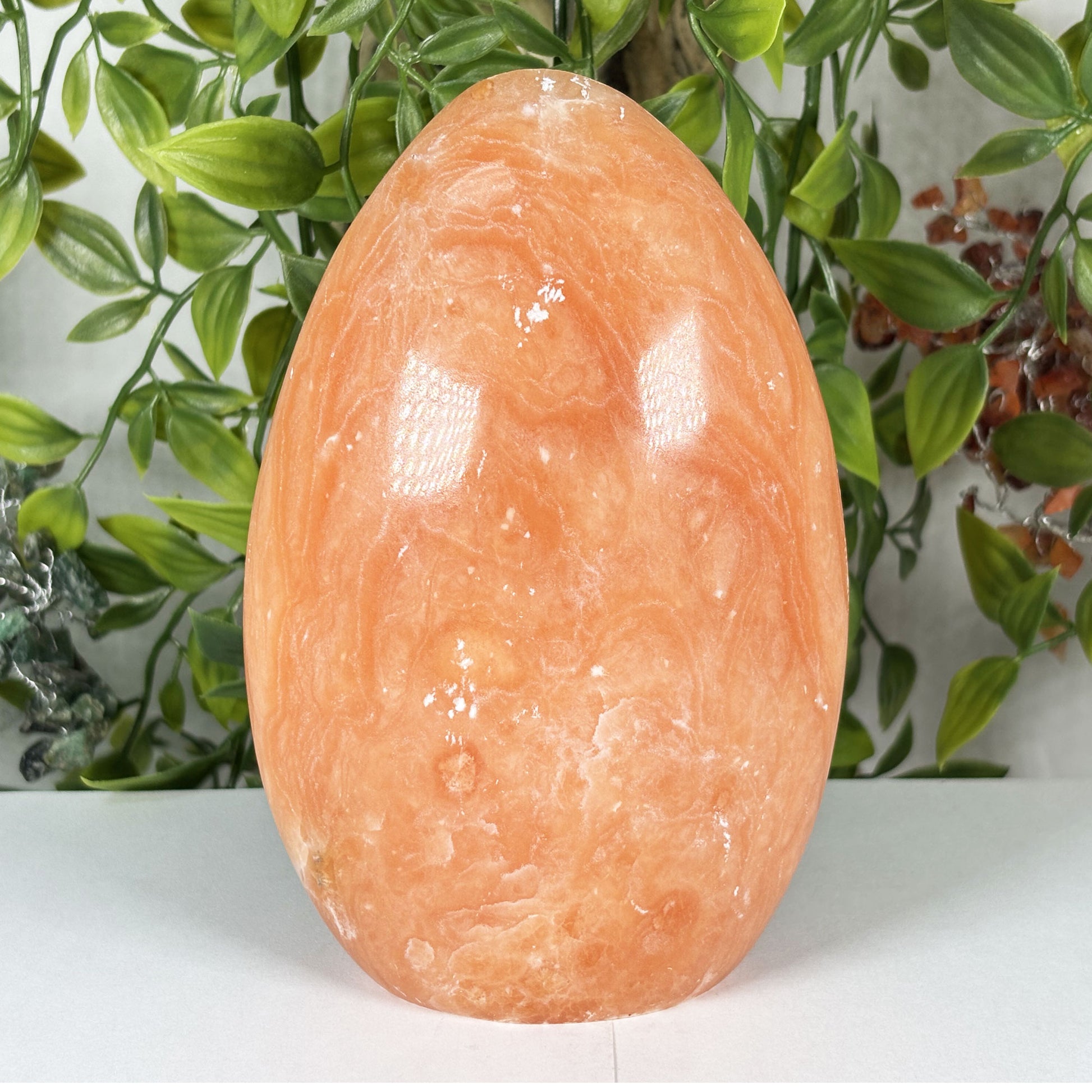 Orange Calcite Crystal Freeform -  Gem Avenue Retail