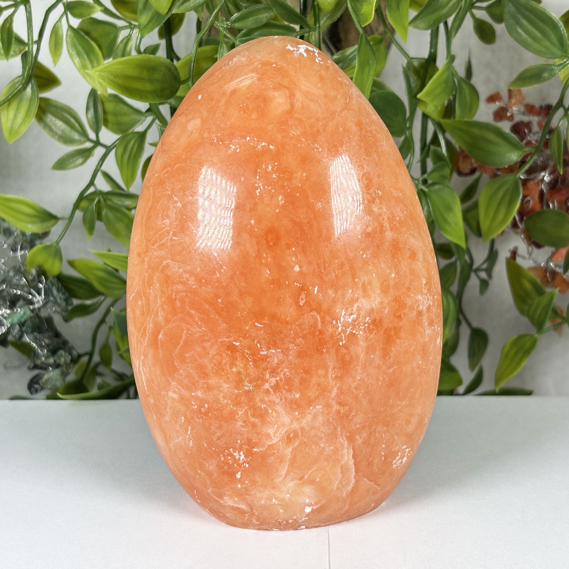 Orange Calcite Crystal Freeform -  Gem Avenue Retail