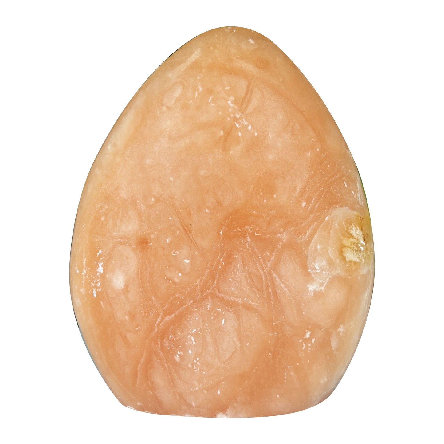 Orange Calcite Freeform Polished Crystal from Madagascar Natural Healing Decor Stone