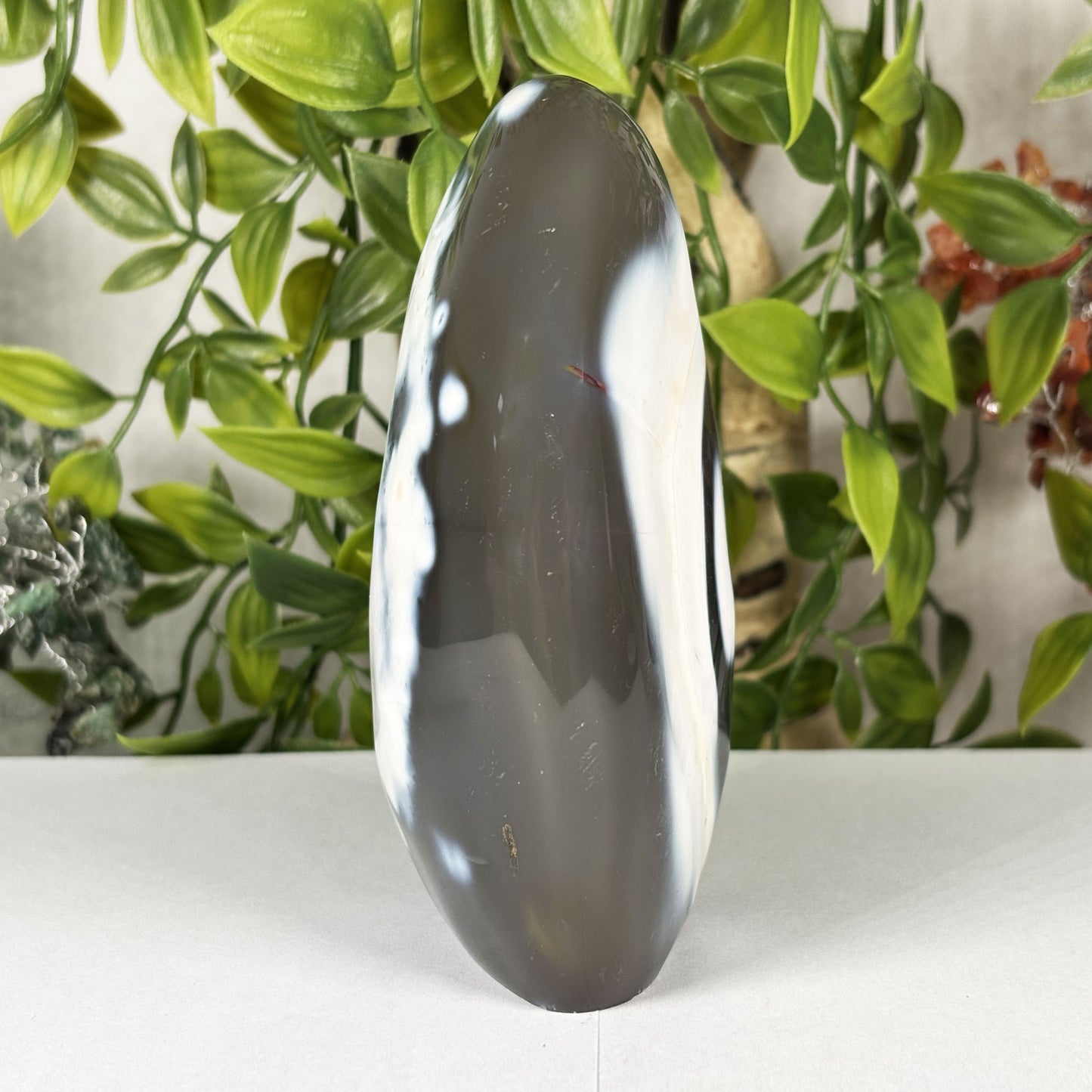 Orca Agate Gemstone Freeform - Gem Avenue Retail