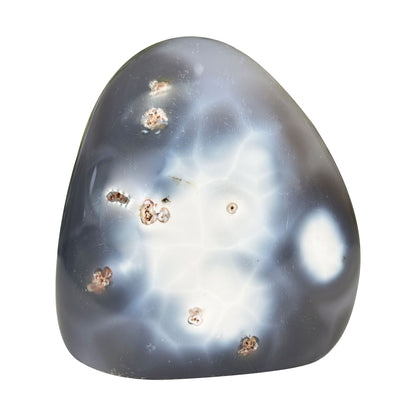 Orca Agate Freeform Polished Crystal from Madagascar Natural Healing Stone