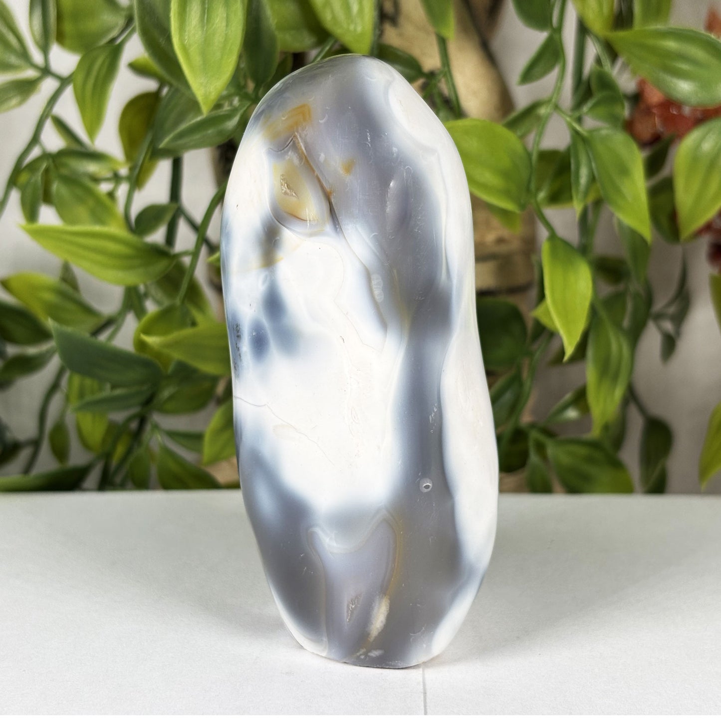 Orca Agate Crystal Freeform- Gem Avenue Retail