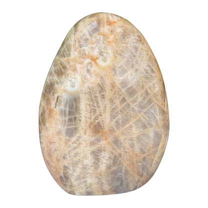 Moonstone Freeform Polished Crystal from Madagascar Natural Decorative Stone