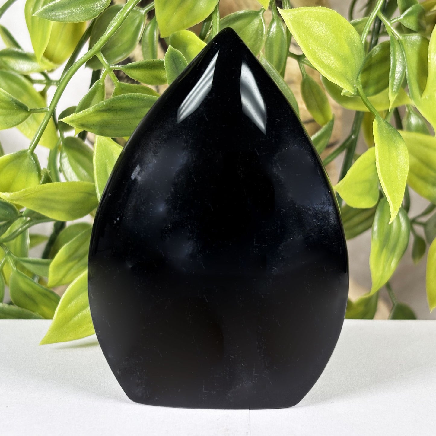 Black Obsidian Crystal Freeform - Gem Avenue Retail