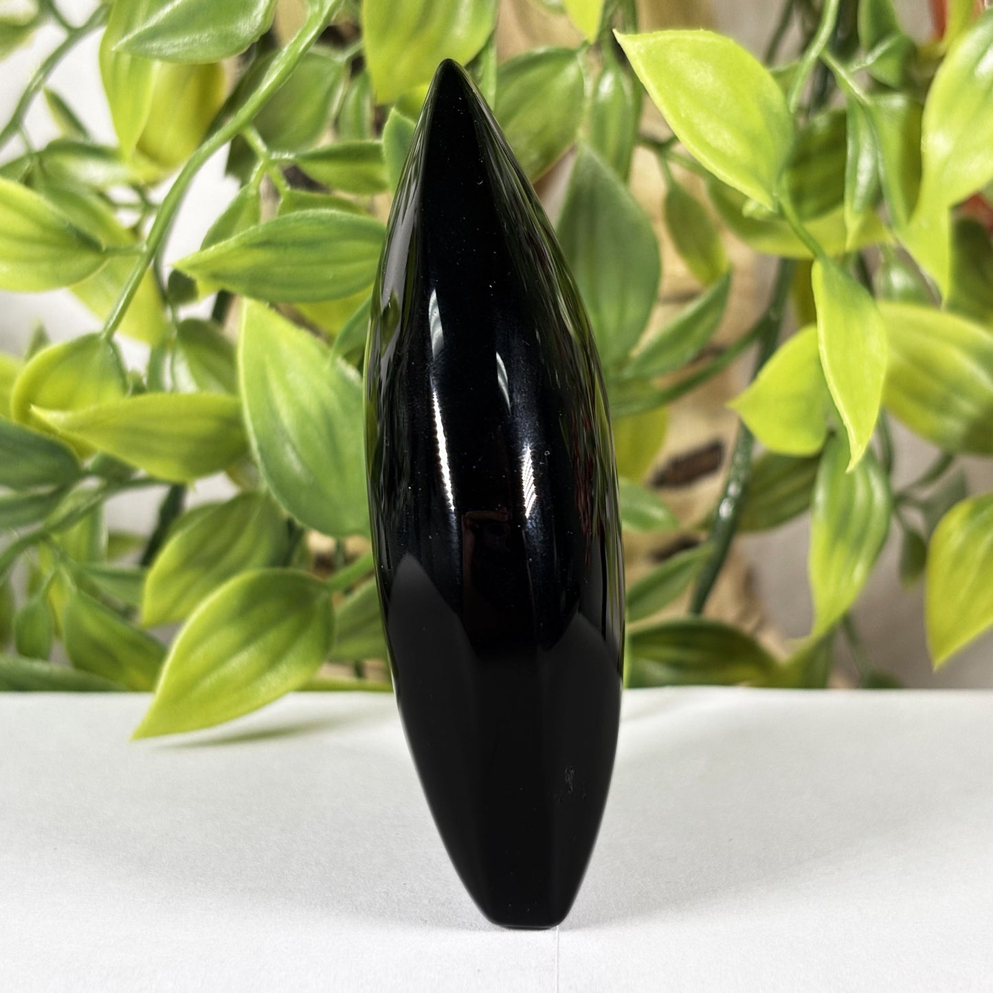 Black Obsidian Crystal Freeform - Gem Avenue Retail