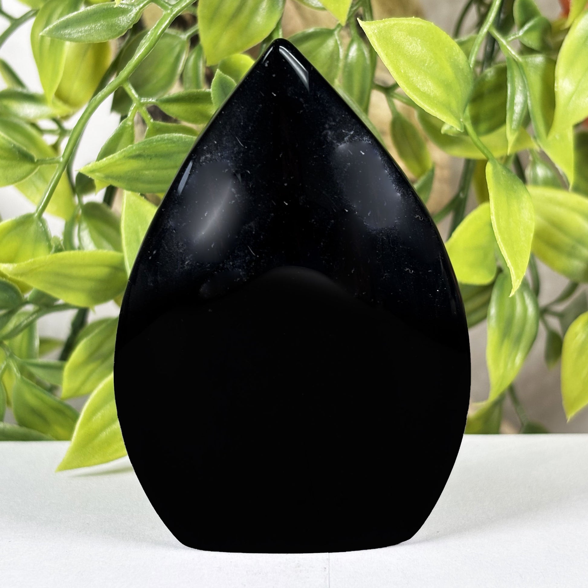Black Obsidian Crystal Freeform - Gem Avenue Retail