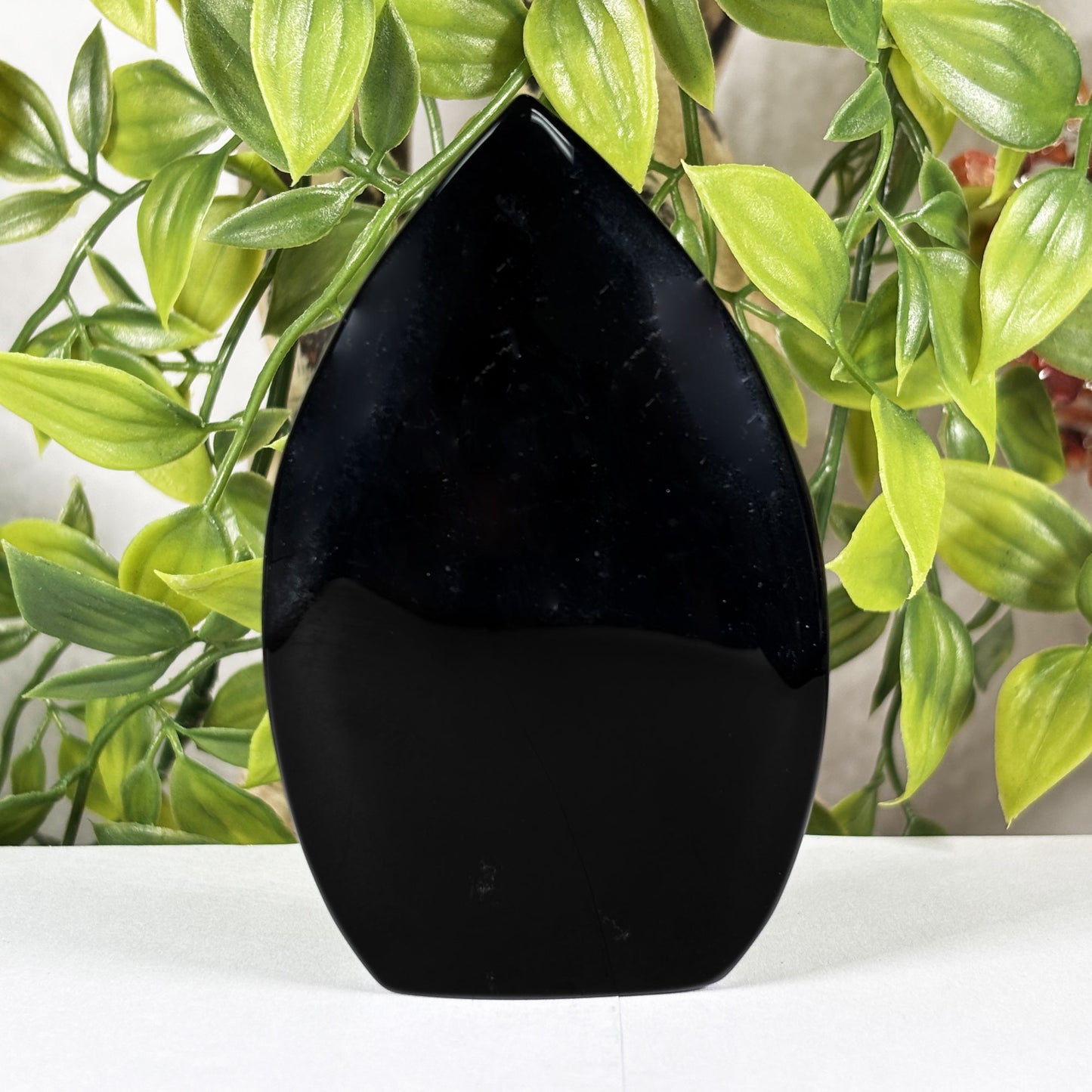 Black Obsidian Crystal Freeform - Gem Avenue Retail
