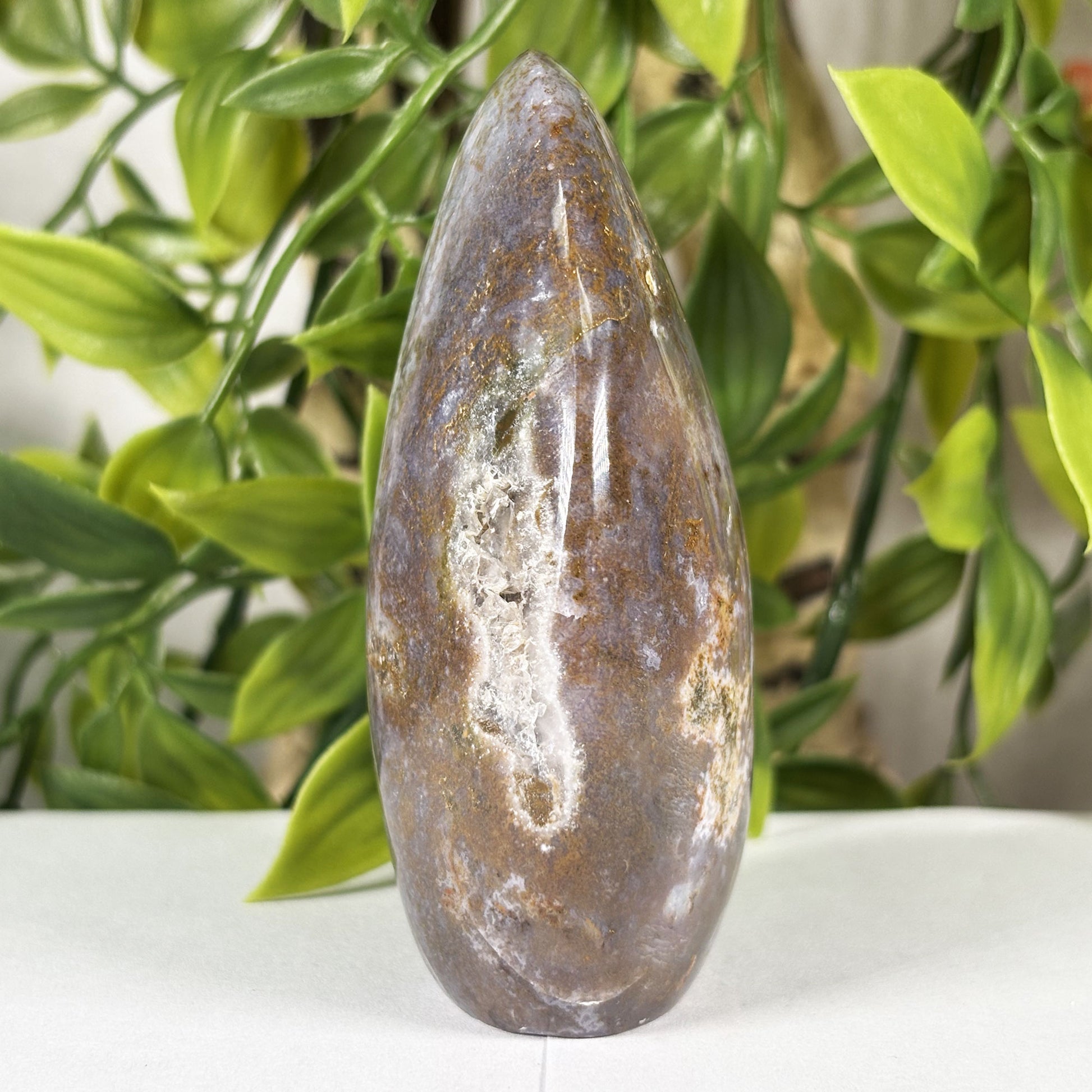Sea Jasper Gemstone Freeform - Gem Avenue Retail