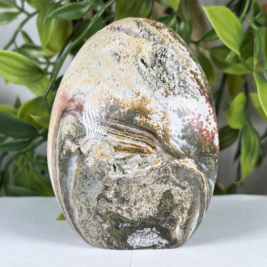 Sea Jasper Gemstone Freeform - Gem Avenue Retail