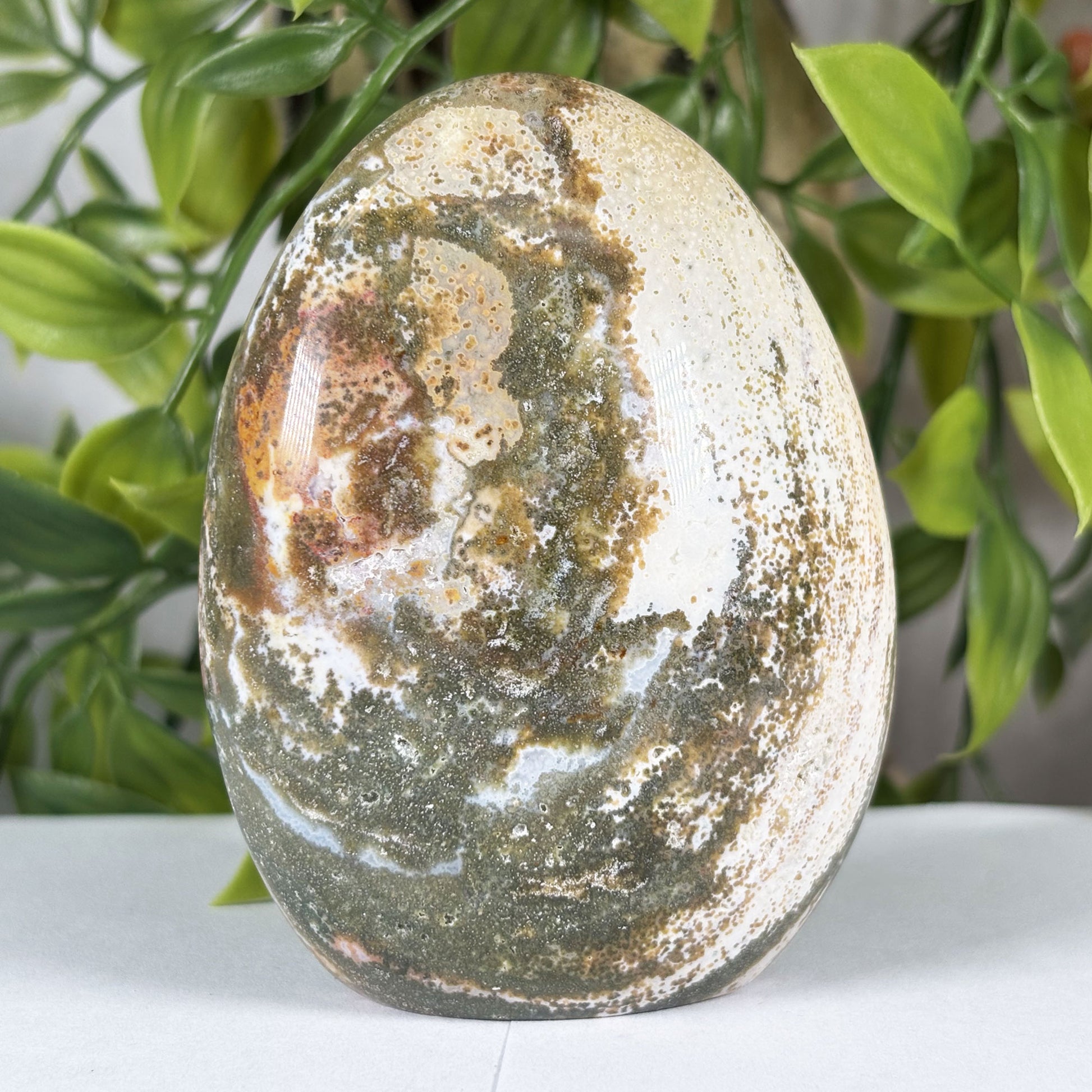 Sea Jasper Gemstone Freeform - Gem Avenue Retail