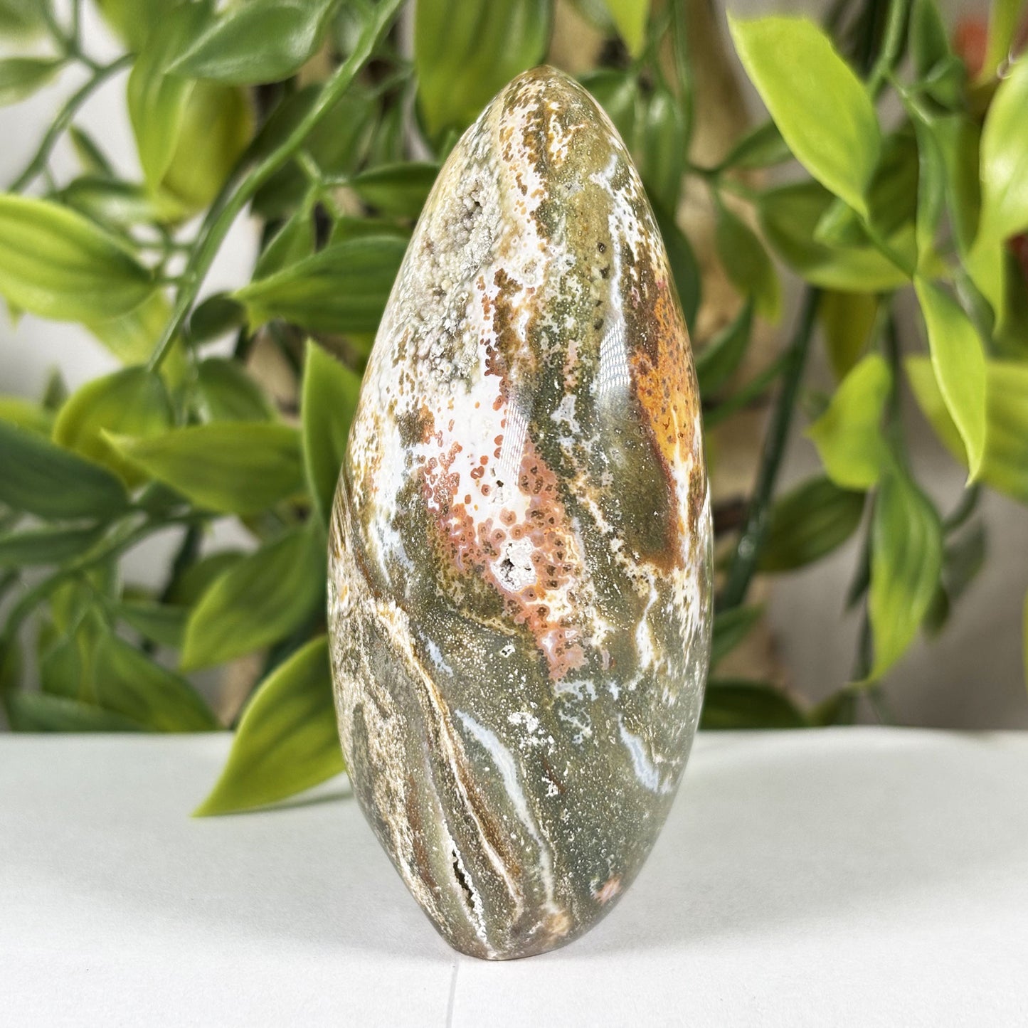 Sea Jasper Gemstone Freeform - Gem Avenue Retail