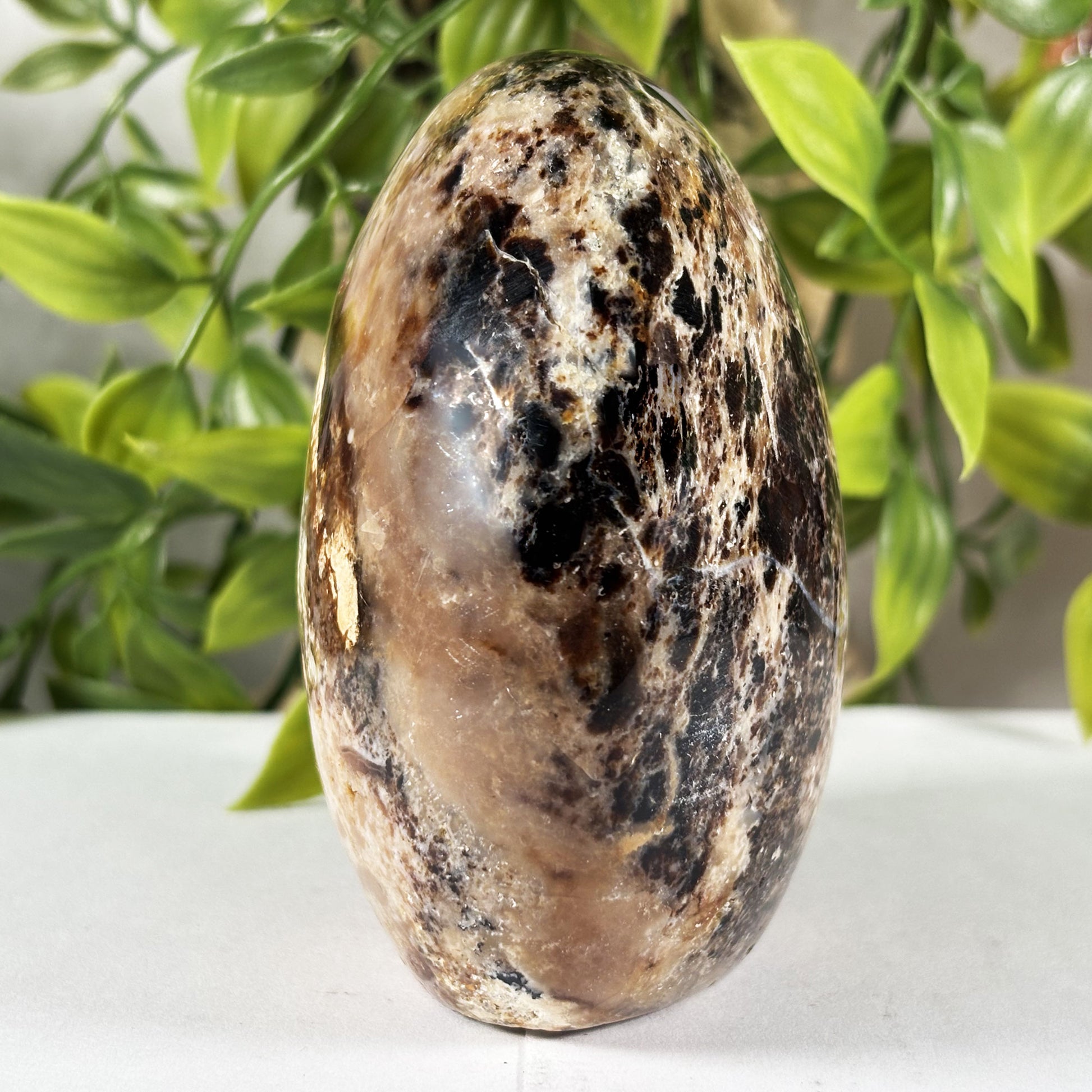 Chocolate Calcite Crystal Gemstone Freeform  - Gem Avenue Retail
