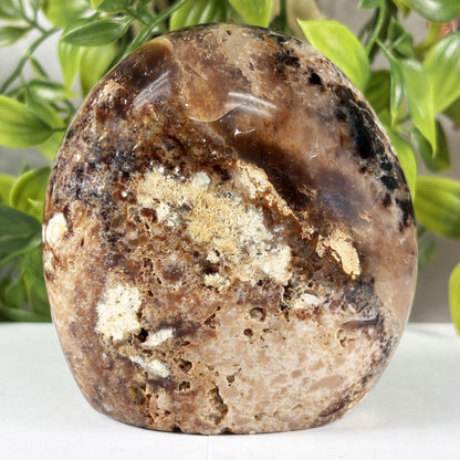 Chocolate Calcite Crystal Gemstone Freeform  - Gem Avenue Retail