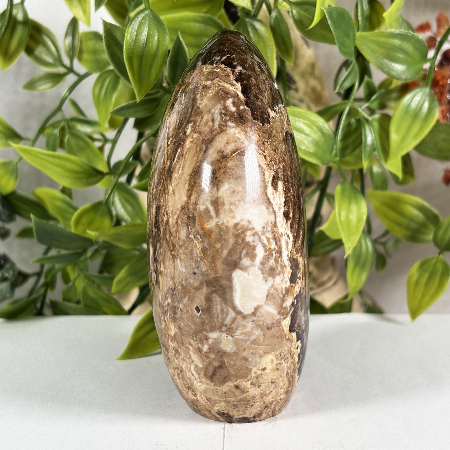 Chocolate Calcite Crystal Gemstone Freeform  - Gem Avenue Retail