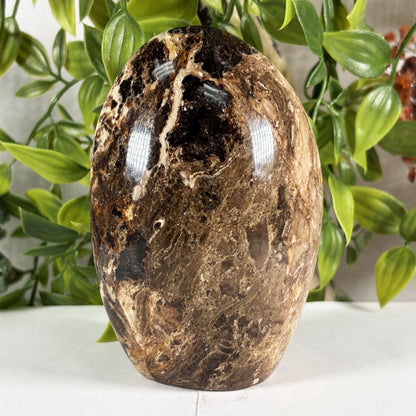 Chocolate Calcite Crystal Gemstone Freeform  - Gem Avenue Retail