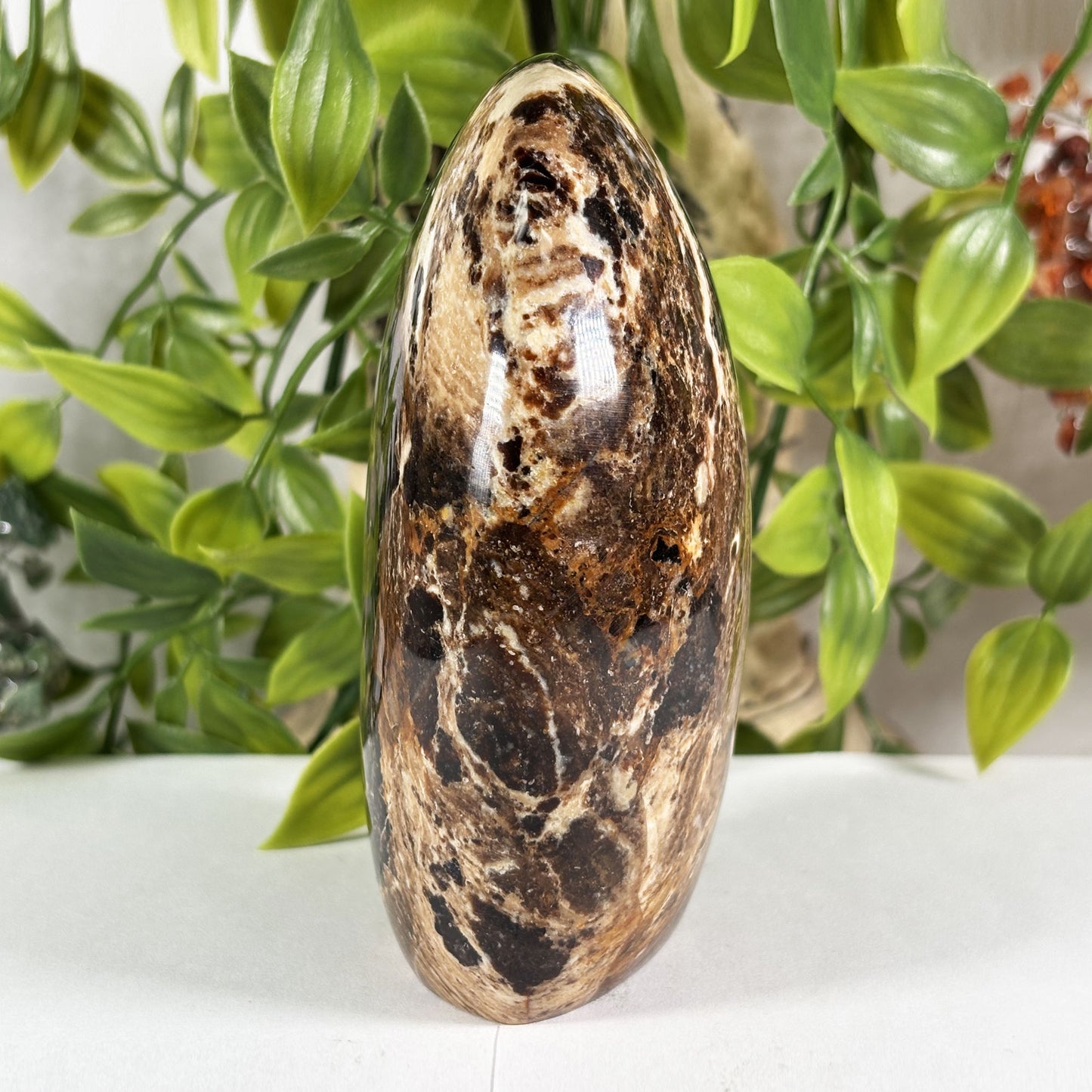Chocolate Calcite Crystal Gemstone Freeform  - Gem Avenue Retail