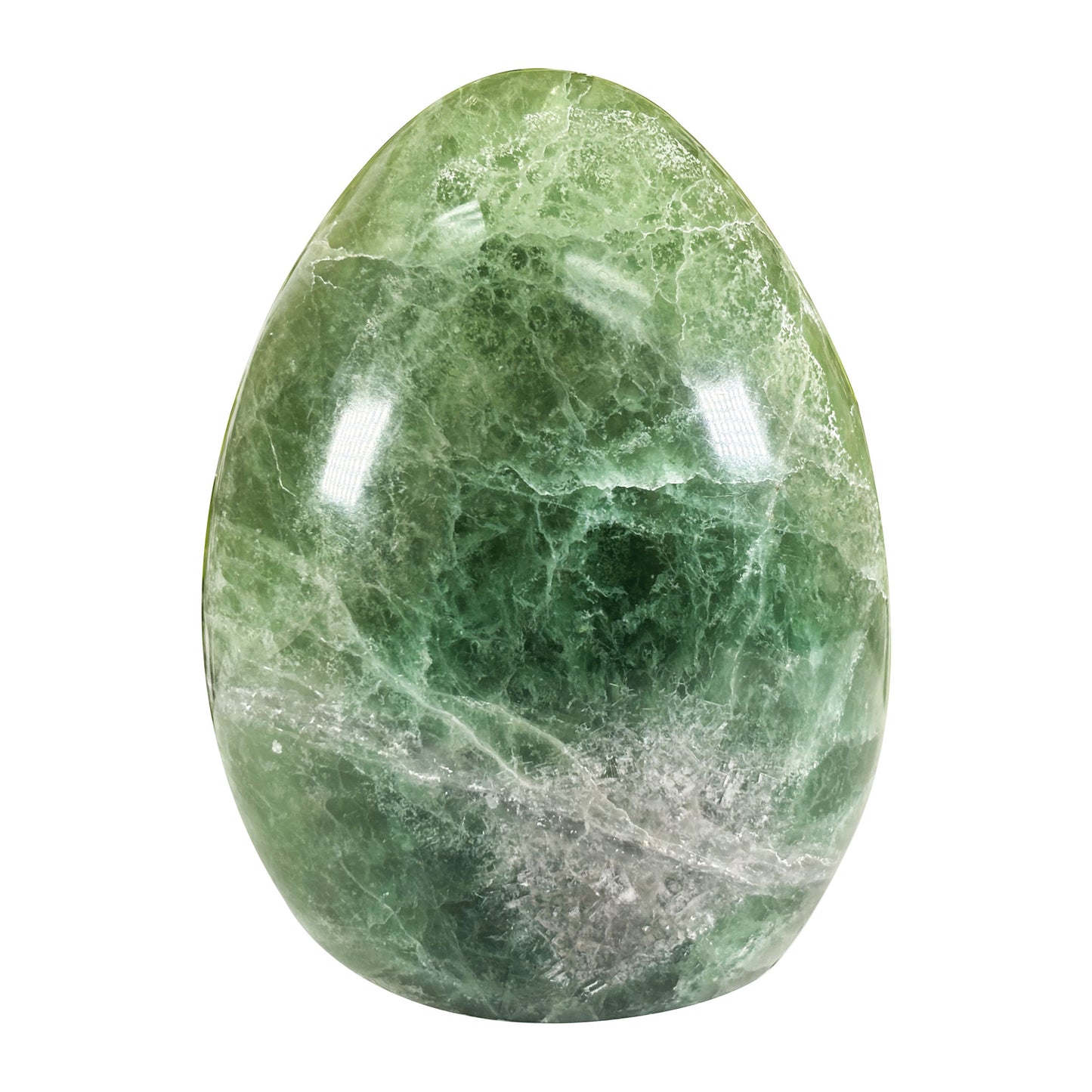 Green Fluorite Crystal Freeform - Gem Avenue Retail