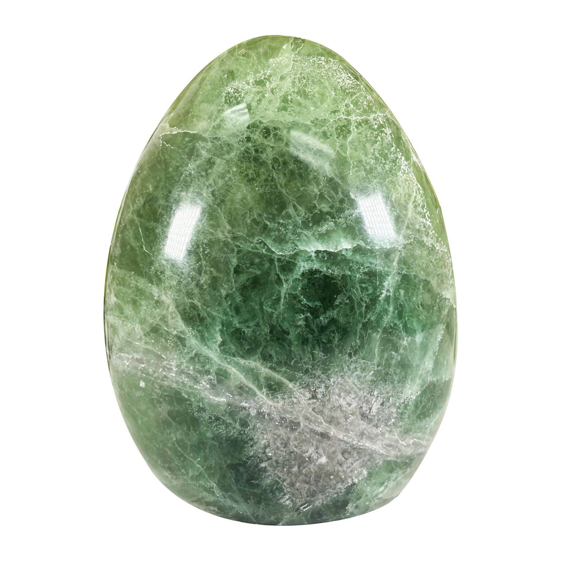 Green Fluorite Crystal Freeform - Gem Avenue Retail