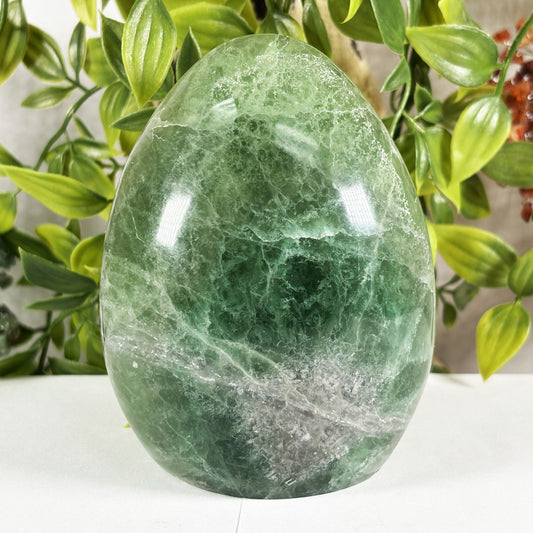 Green Fluorite Crystal Freeform - Gem Avenue Retail