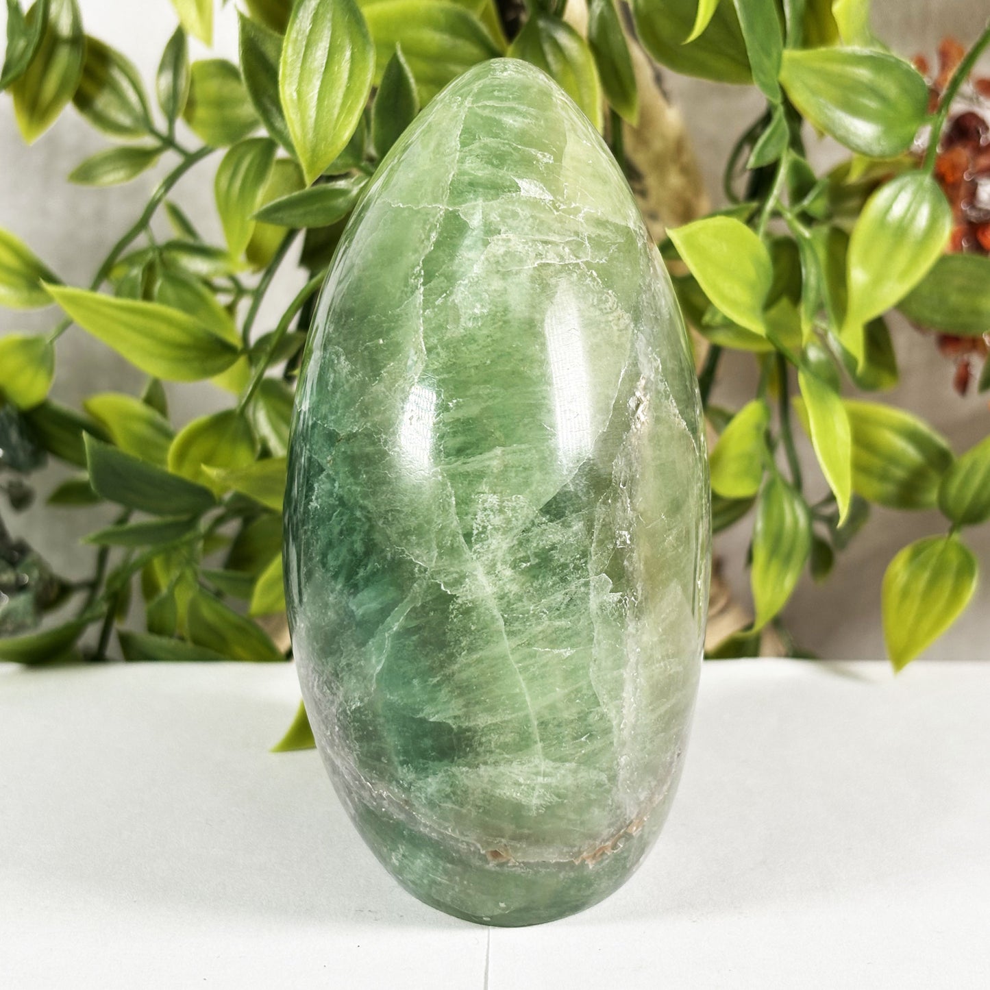 Green Fluorite Crystal Freeform - Gem Avenue