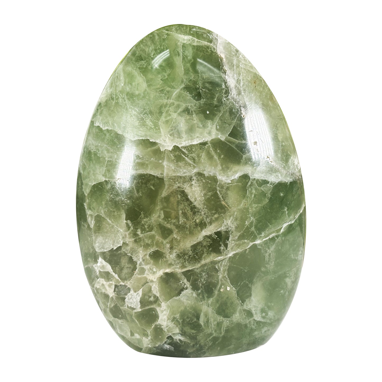 Green Fluorite Crystal Freeform - Gem Avenue Retail