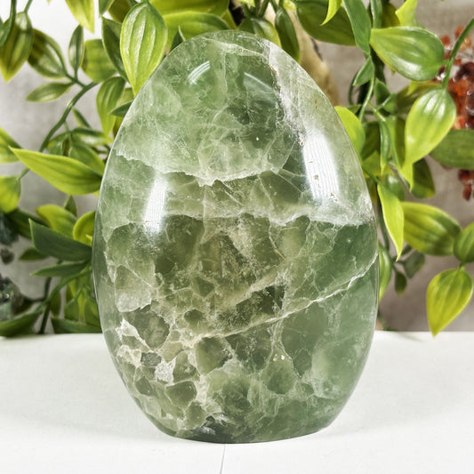Green Fluorite Crystal Freeform - Gem Avenue Retail