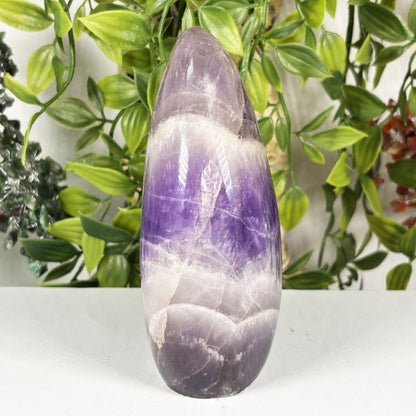 Chevron Amethyst Crystal Freeform - Gem Avenue Retail