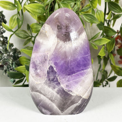 Chevron Amethyst Crystal Freeform - Gem Avenue Retail