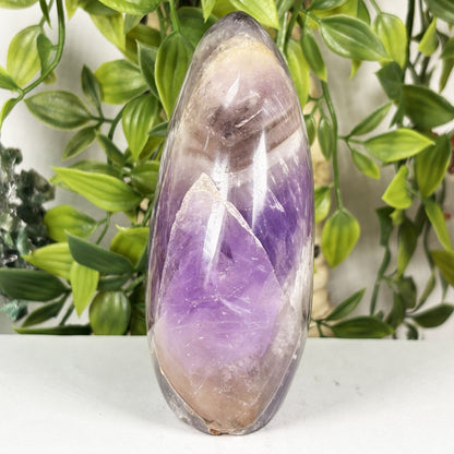 Chevron Amethyst Crystal Freeform  - Gem Avenue Retail
