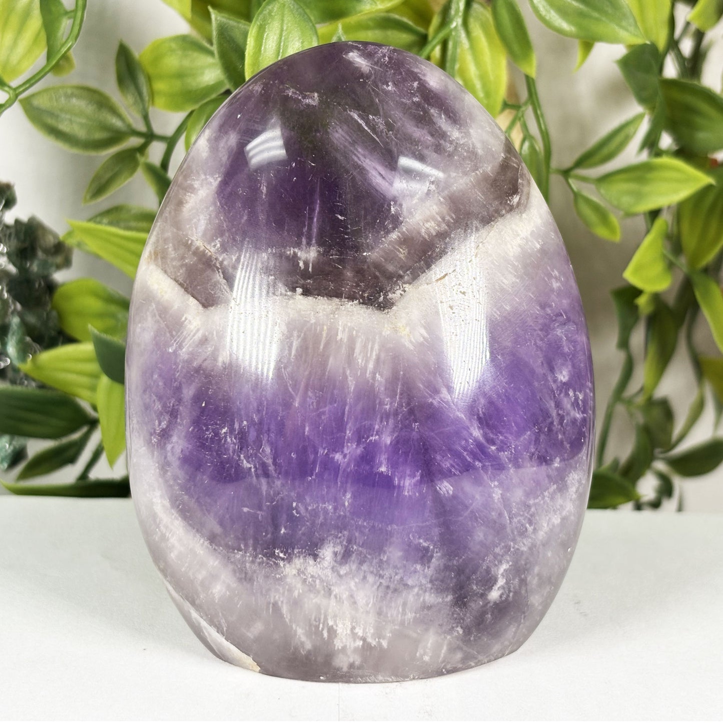 Chevron Amethyst Crystal Freeform - Gem Avenue Retail 