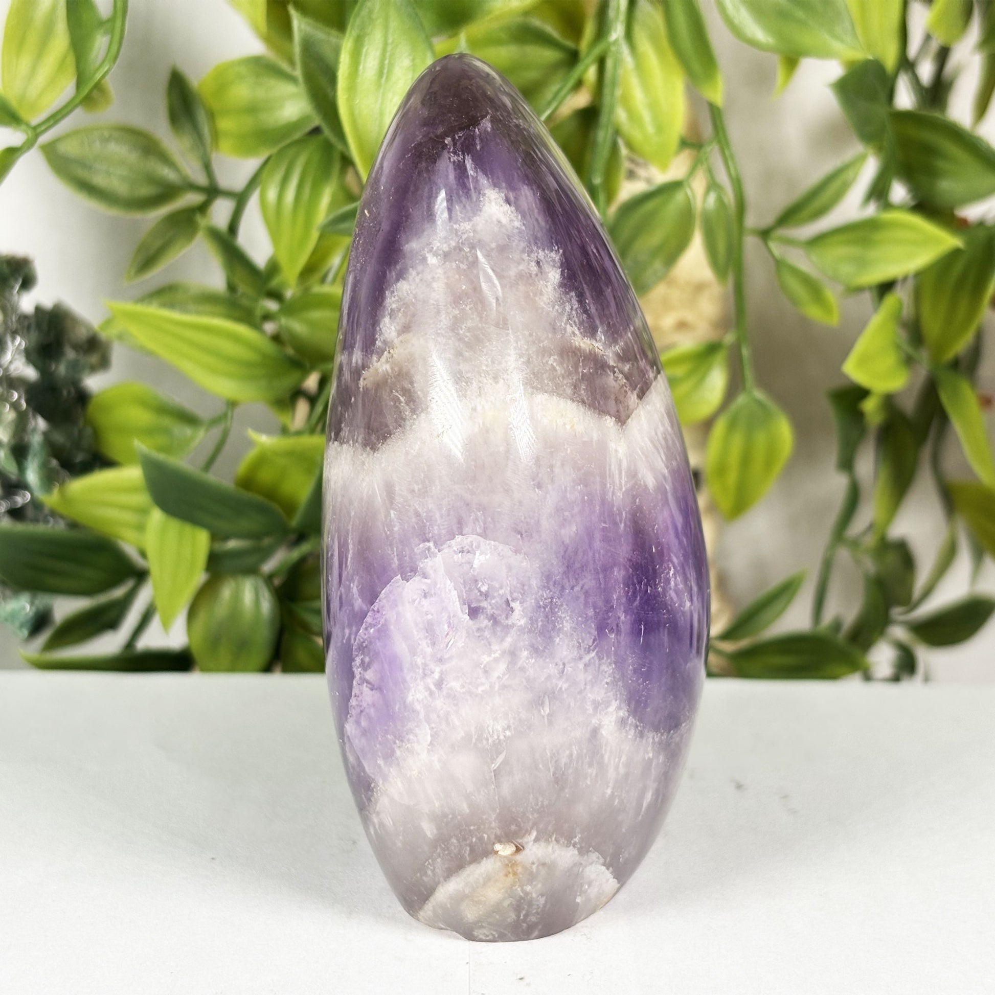 Chevron Amethyst Crystal Freeform - Gem Avenue Retail 