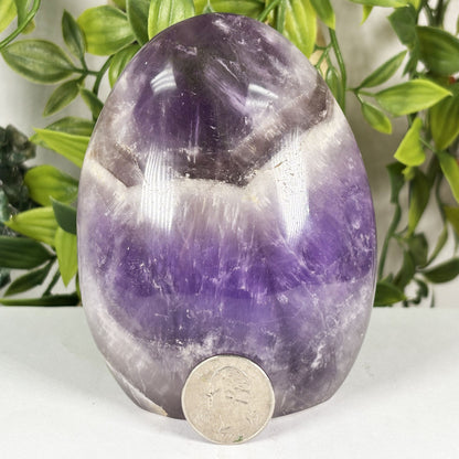 Chevron Amethyst Crystal Freeform - Gem Avenue Retail 