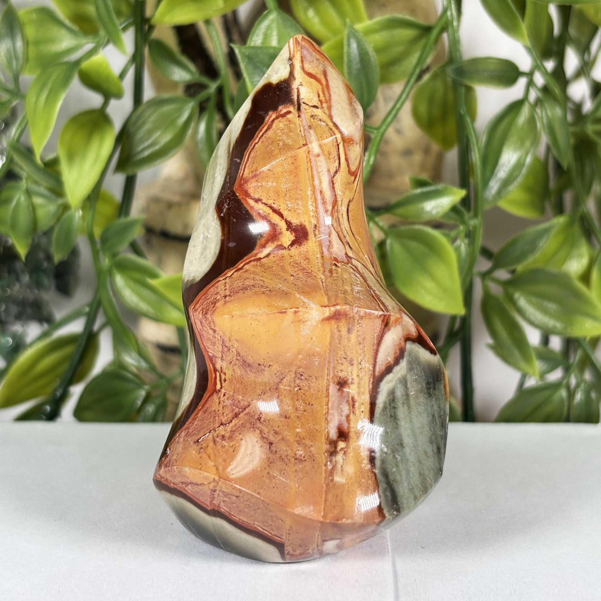 Polychrome Jasper Crystal Freeform - Gem Avenue Retail