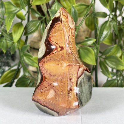 Polychrome Jasper Crystal Freeform - Gem Avenue Retail