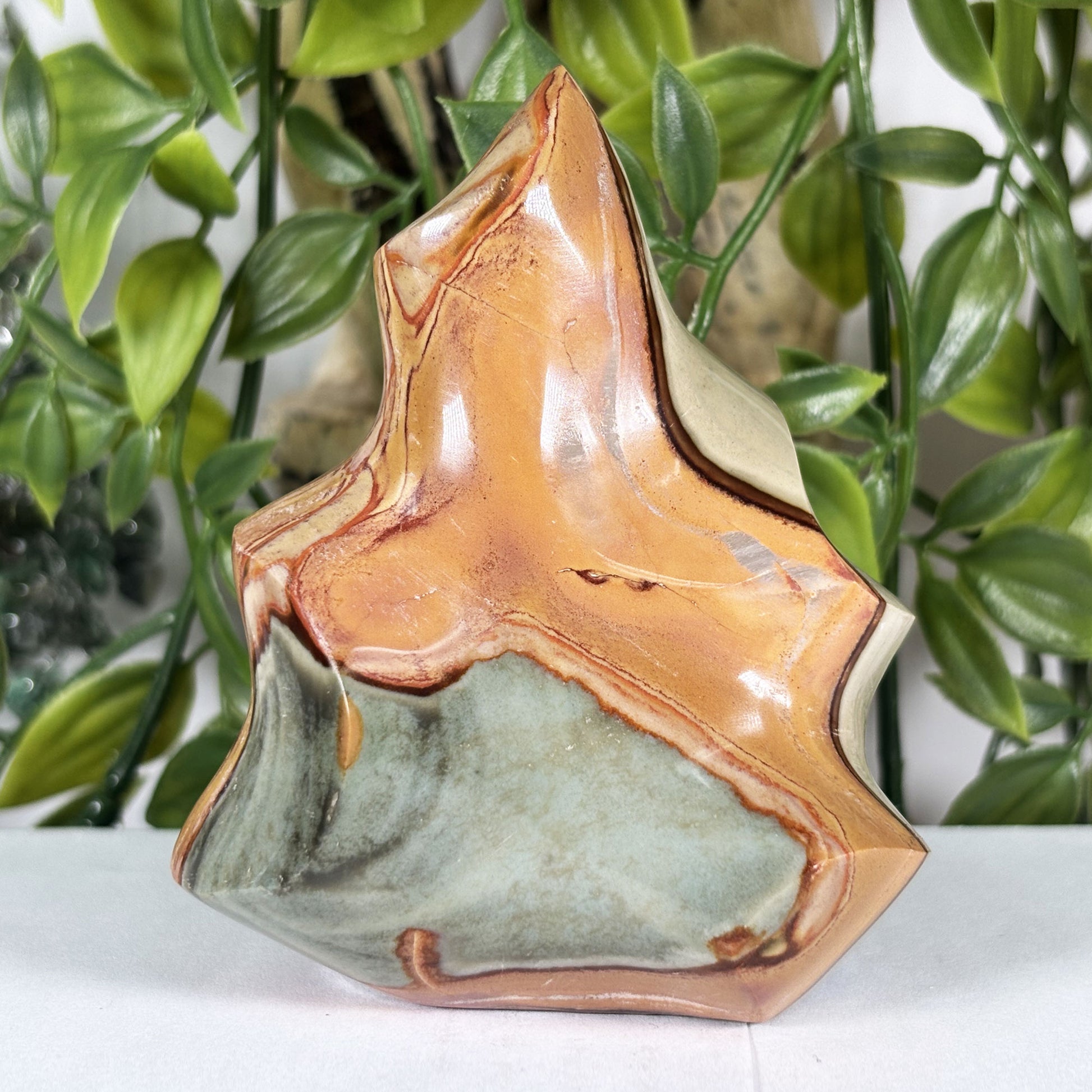 Polychrome Jasper Crystal Freeform - Gem Avenue Retail