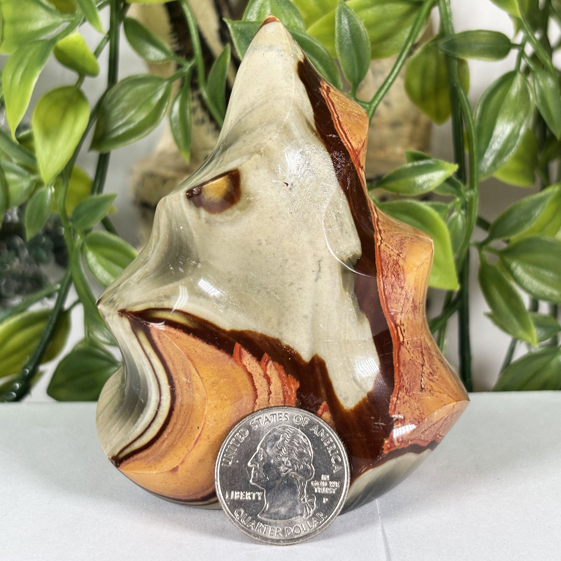 Polychrome Jasper Crystal Freeform - Gem Avenue Retail