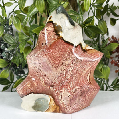 Polychrome Jasper Crystal Freeform - Gem Avenue Retail