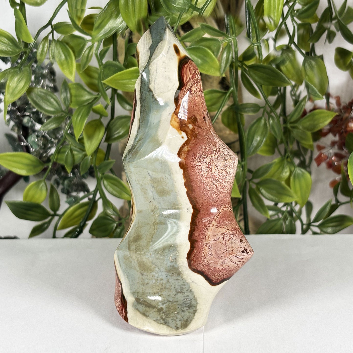 Polychrome Jasper Crystal Freeform - Gem Avenue Retail