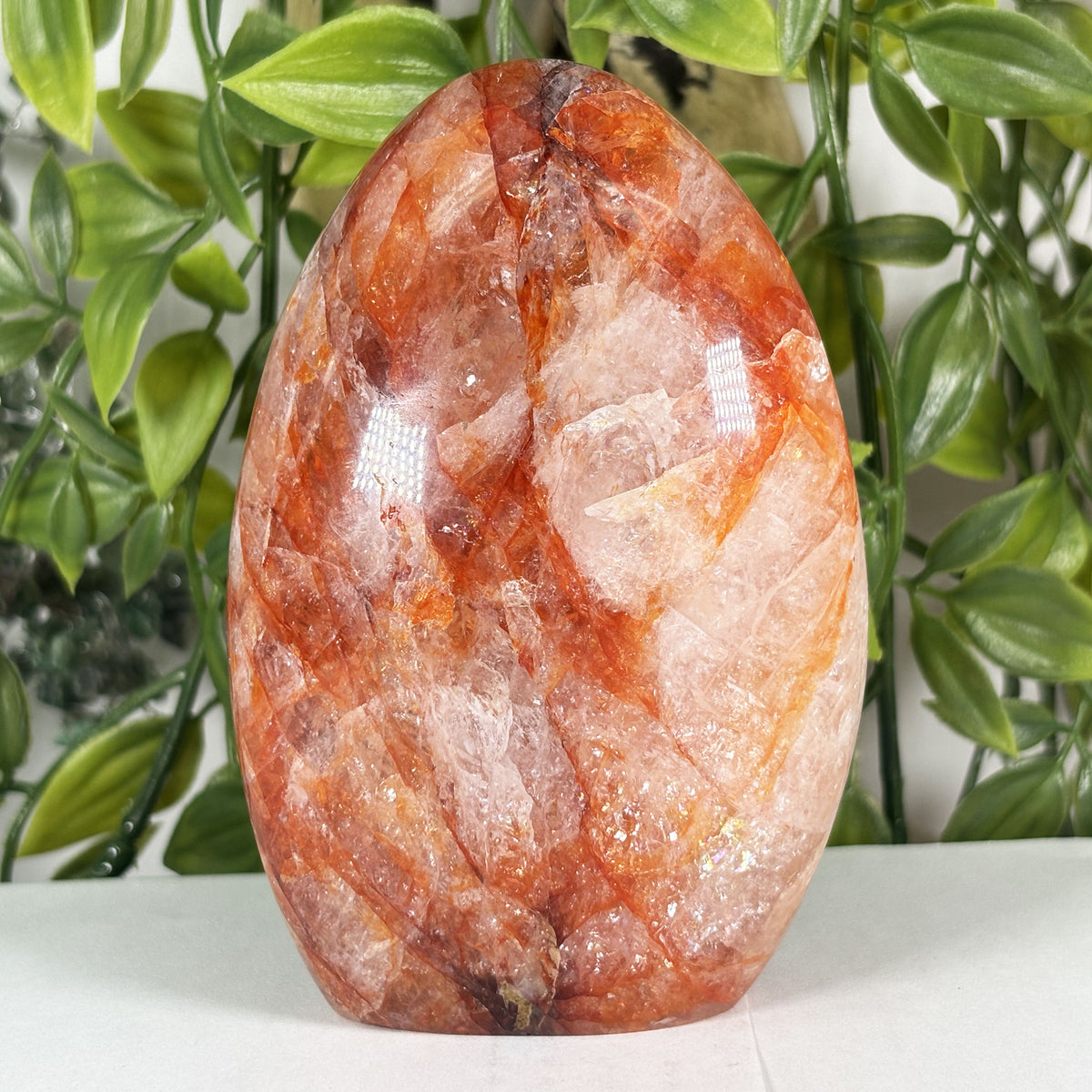 Hematoid Quartz Crystal Freeform - Gem Avenue Retail 
