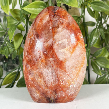 Hematoid Quartz Crystal Freeform - Gem Avenue Retail 