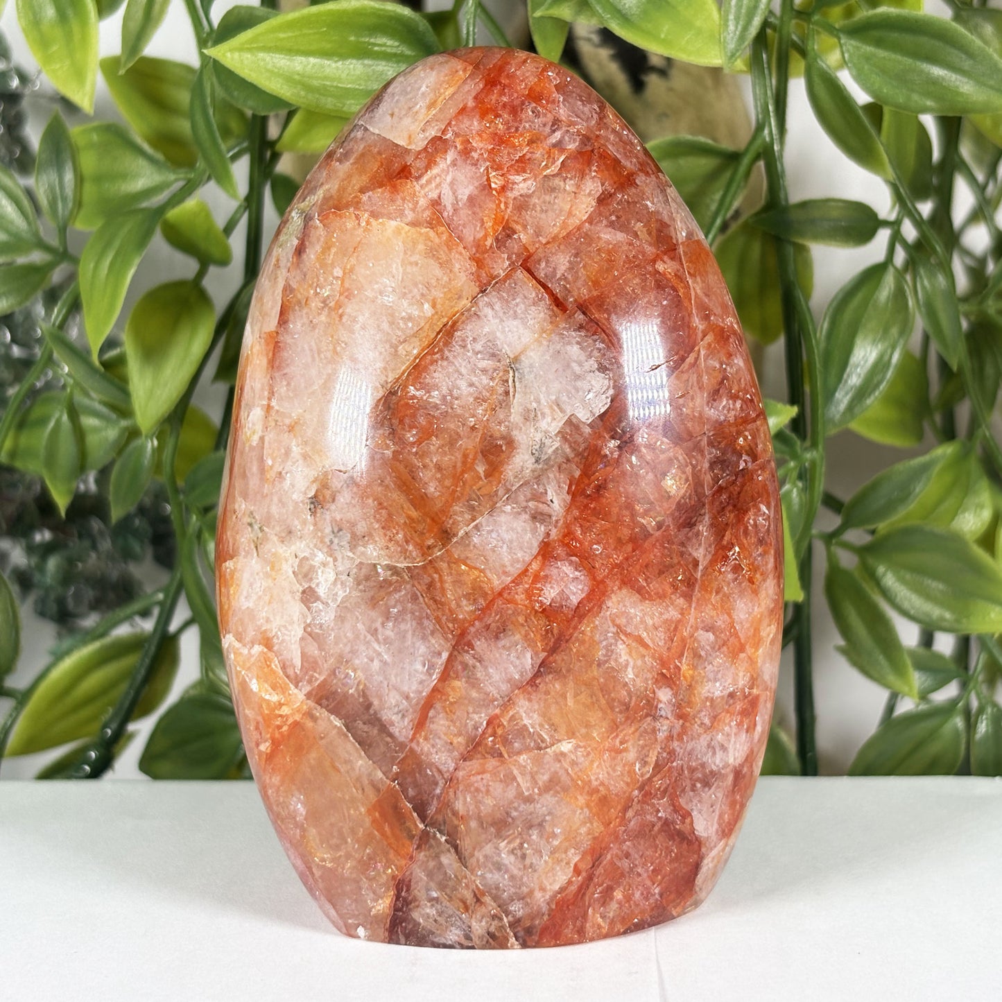 Hematoid Quartz Crystal Freeform - Gem Avenue Retail 