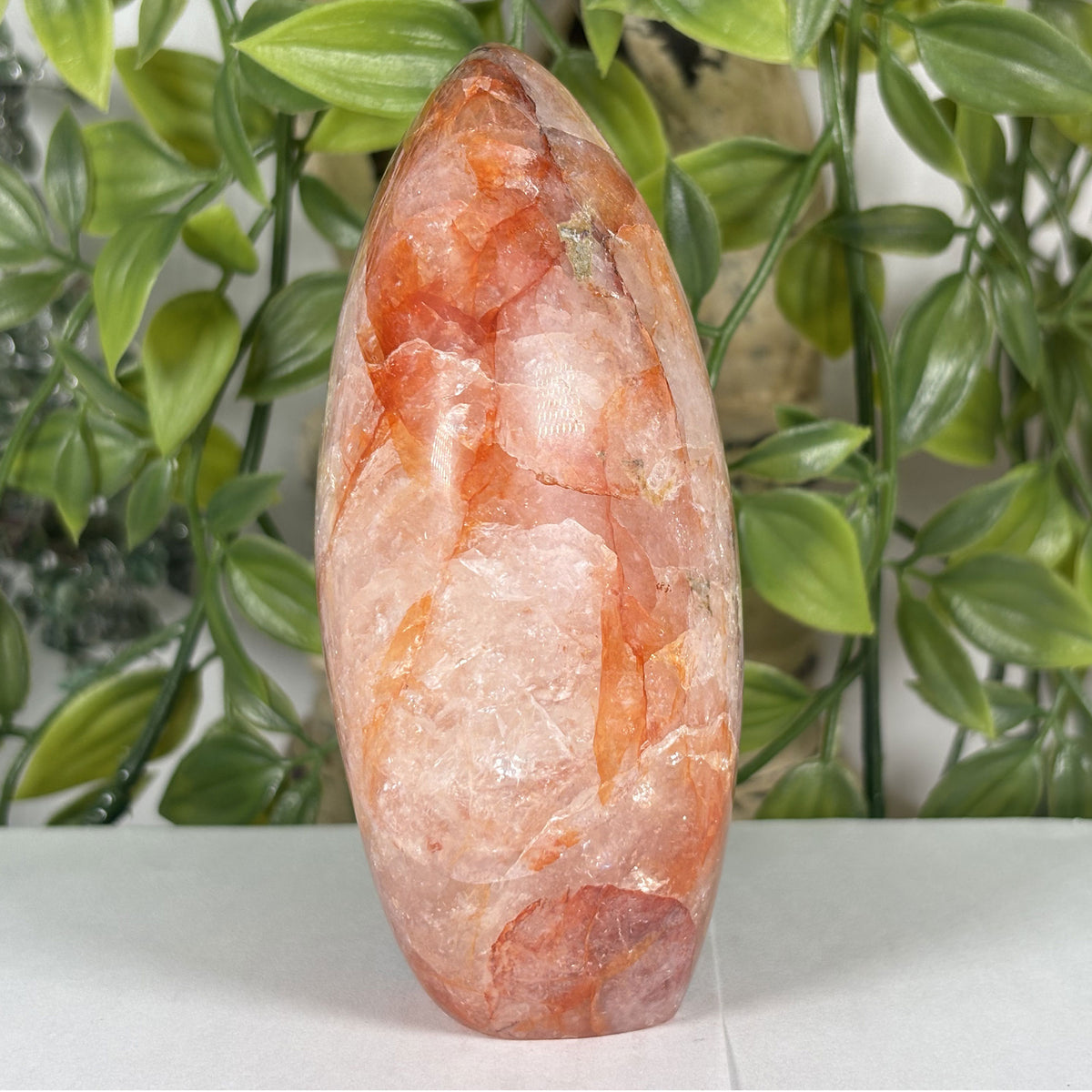 Hematoid Quartz Crystal Freeform - Gem Avenue Retail 