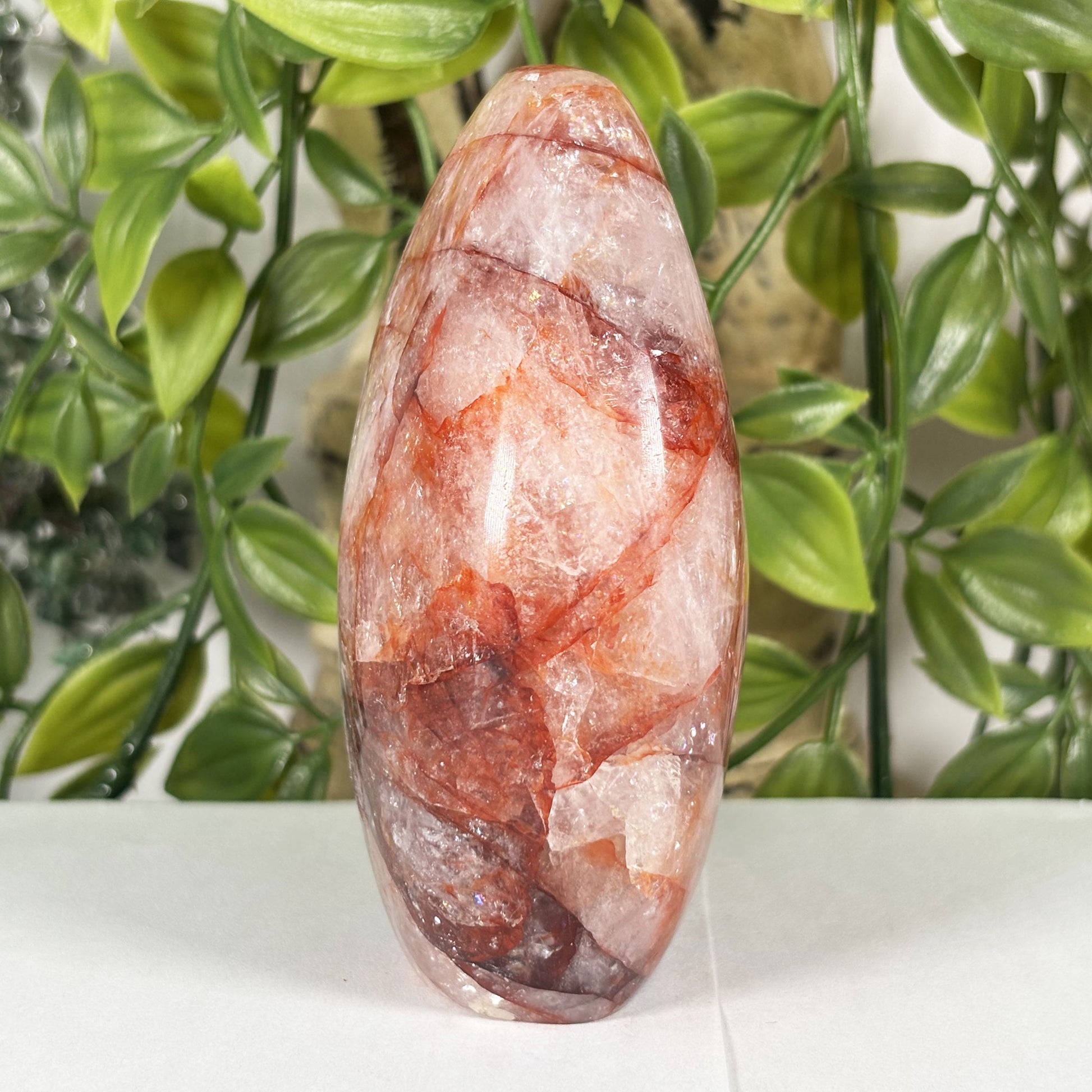 Hematoid Quartz Crystal Freeform - Gem Avenue Retail