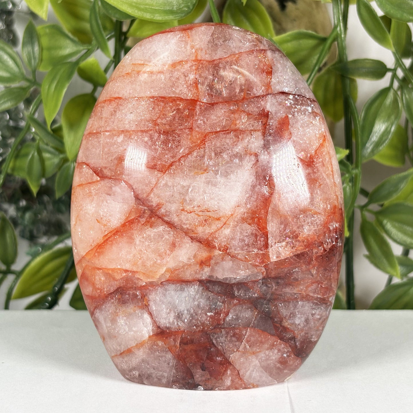 Hematoid Quartz Crystal Freeform - Gem Avenue Retail